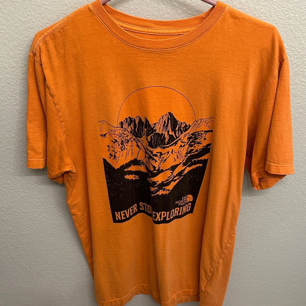 The North Face Orange Mountain Graphic Tee